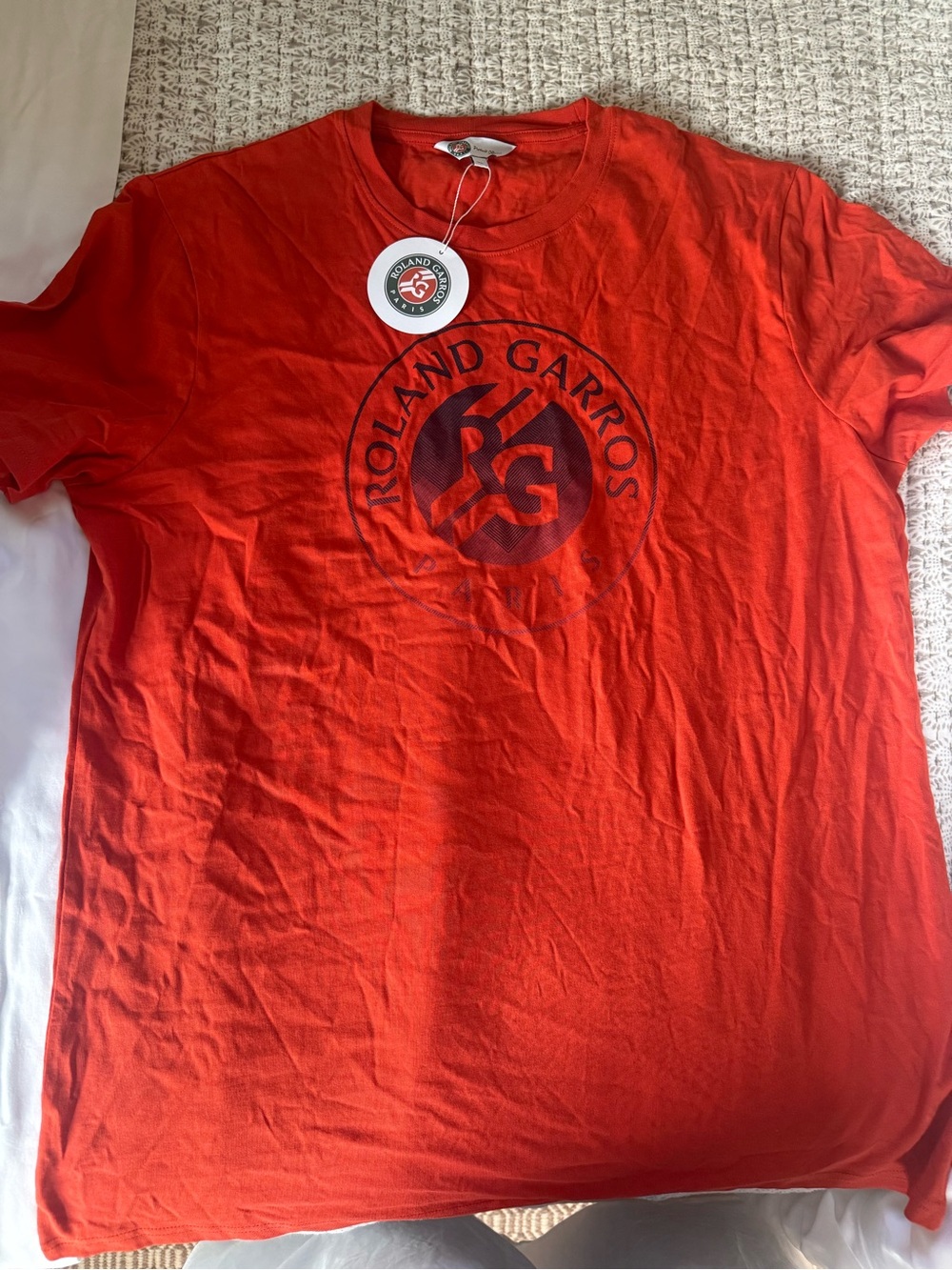 Men's Orange Logo T-Shirt